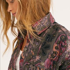 🔥Stunning FREE PEOPLE Casino Royale Jacket🔥